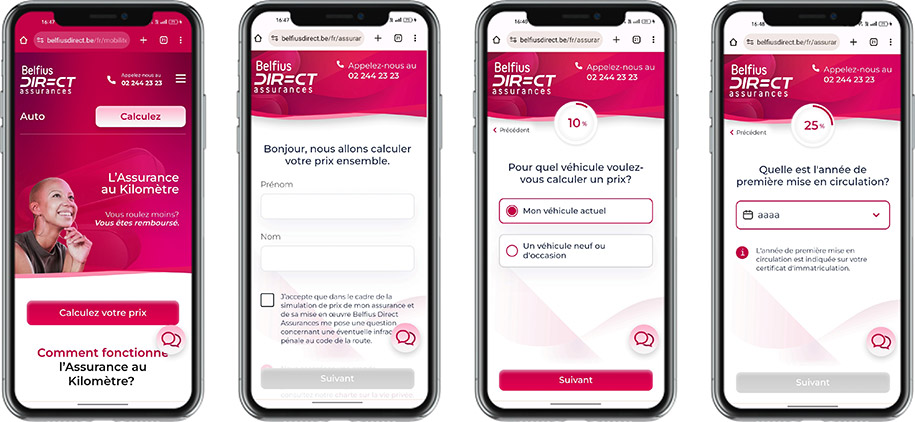 Belfius Direct Assurances App